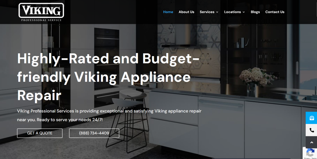 Viking Professional Service Homepage
